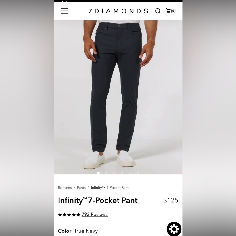 7 Diamonds 7 pocket pants 32x30 Slim Fit
